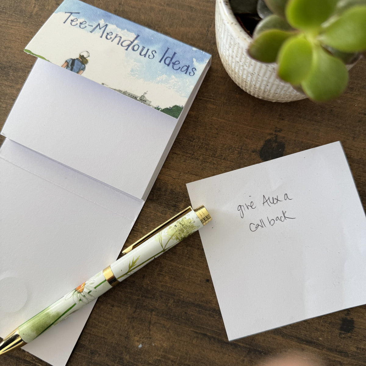 Alex Clark Tee-Mendous Ideas Mini Magnetic Notepad