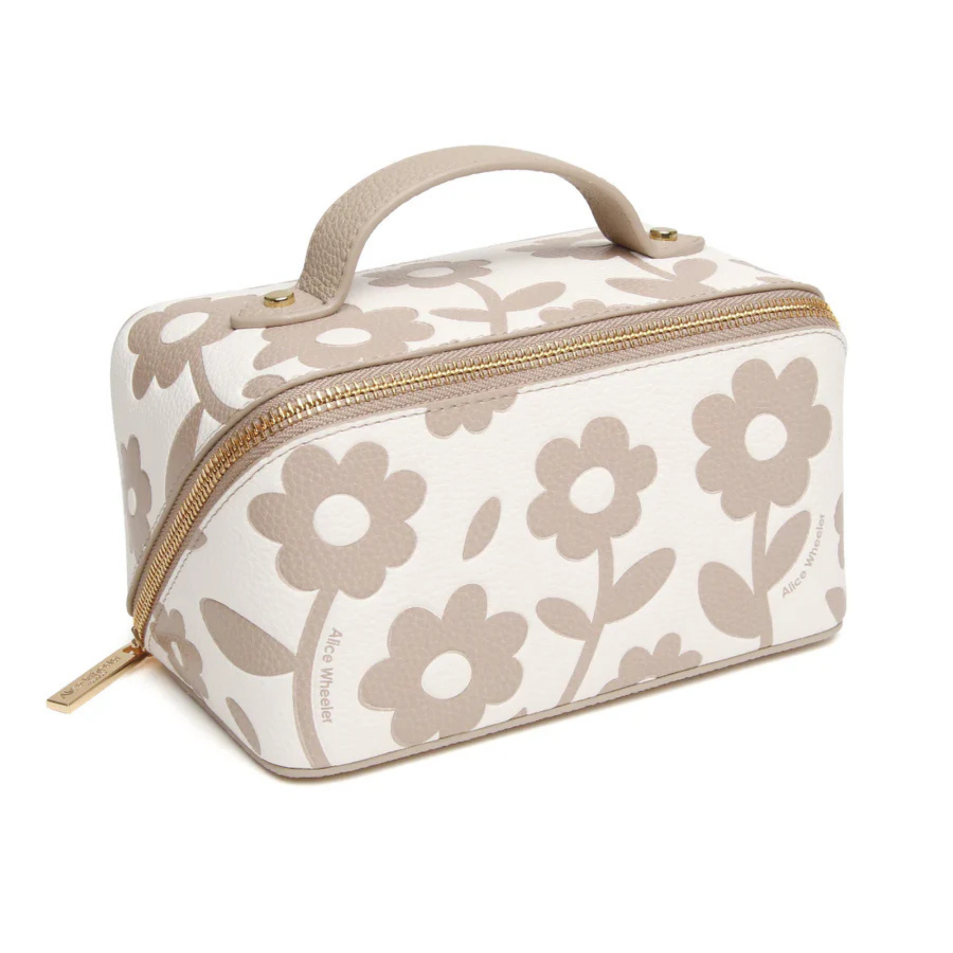 Alice Wheeler Floral Train Case
