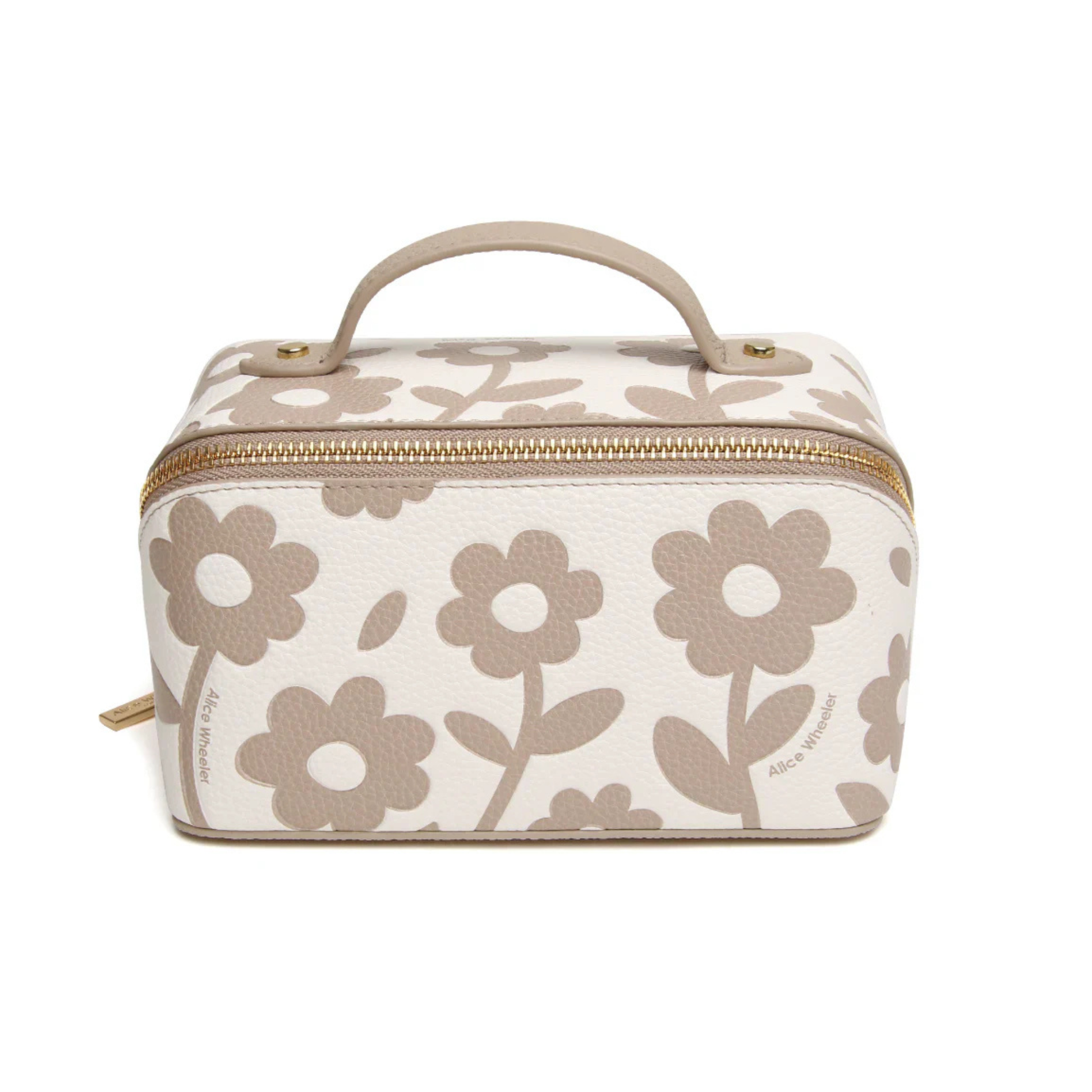 Alice Wheeler Floral Train Case
