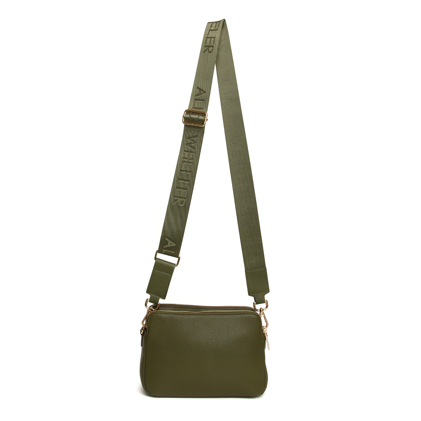 Alice Wheeler Kensington Cross Body Bag Double Zip