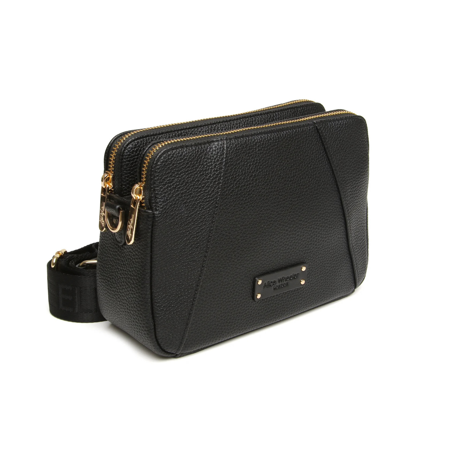 Alice Wheeler Kensington Cross Body Bag Double Zip