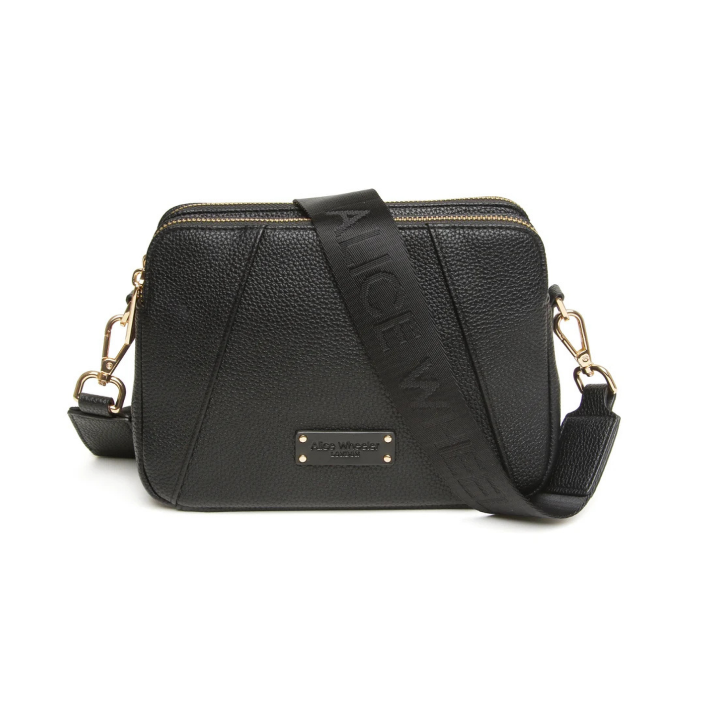 Alice Wheeler Kensington Cross Body Bag Double Zip