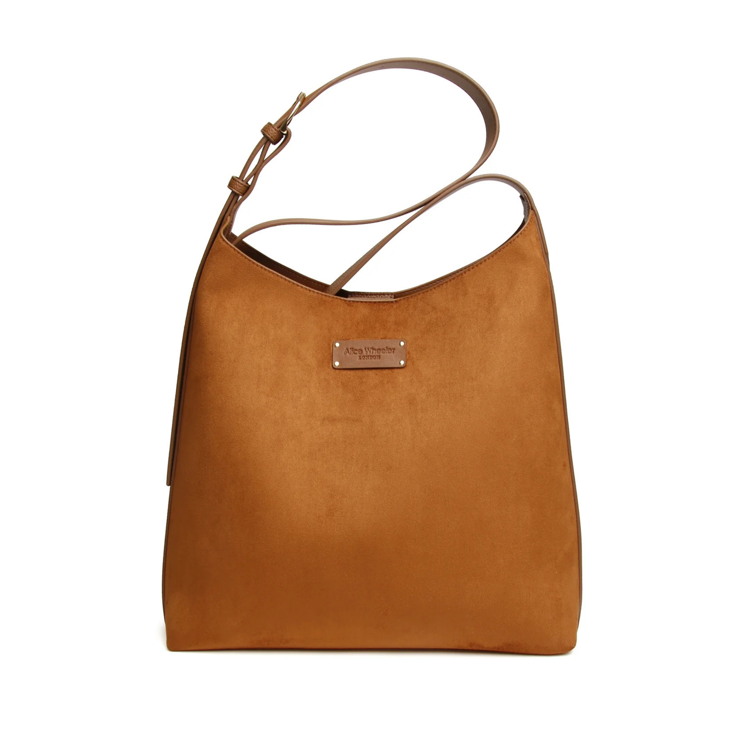 Alice Wheeler Kensington Suede Hobo Bag