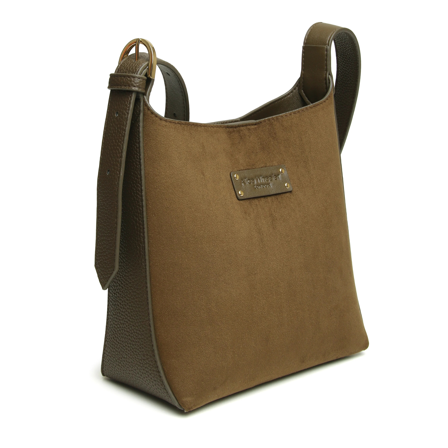 Alice Wheeler Kensington Suede Mini Hobo Bag