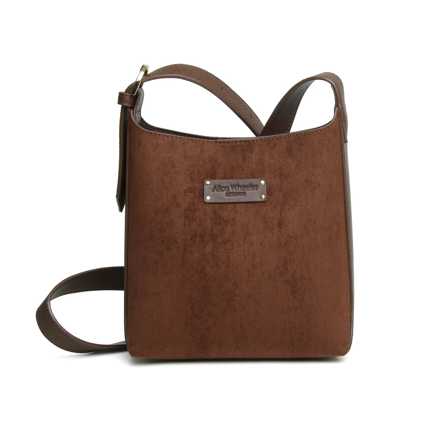 Alice Wheeler Kensington Suede Mini Hobo Bag