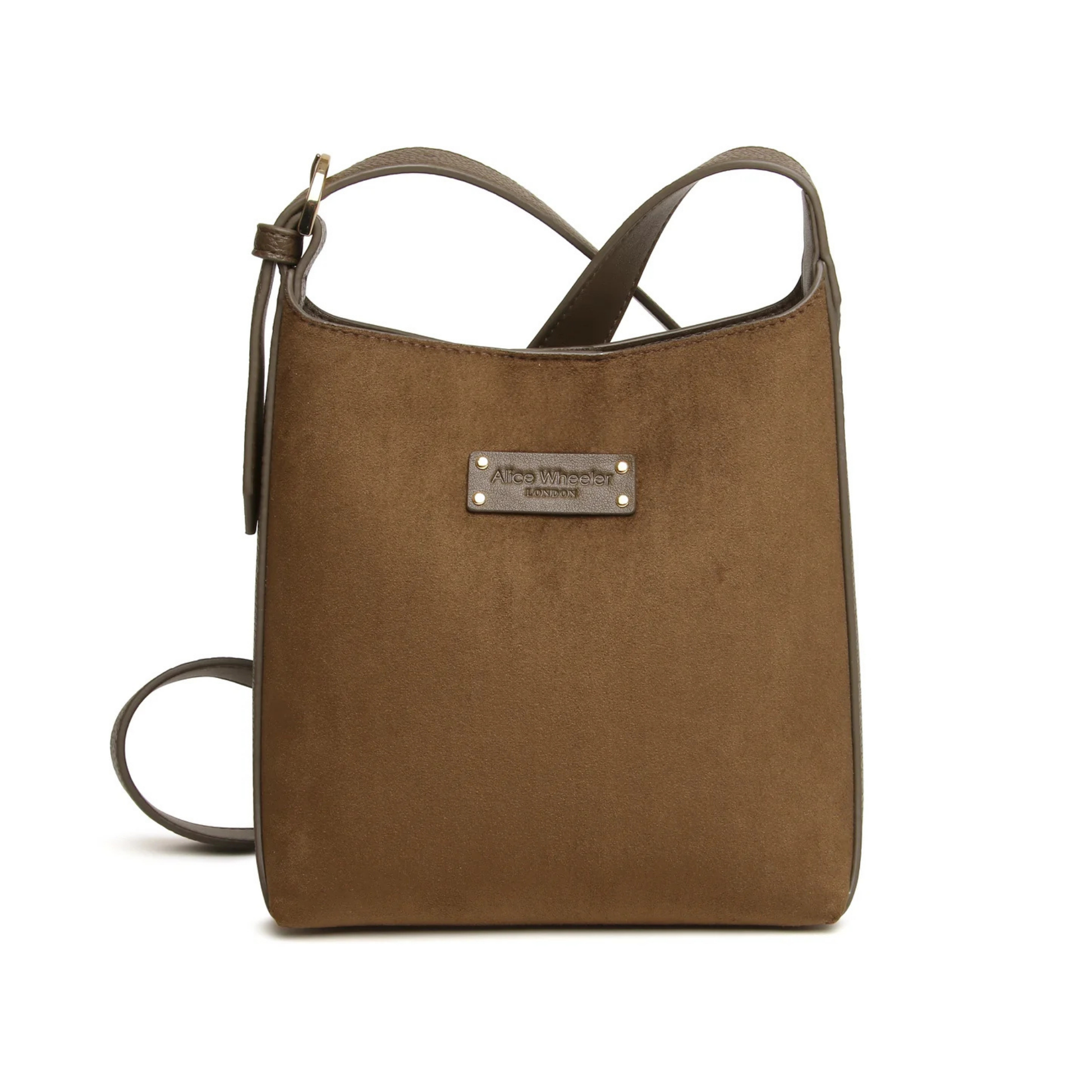 Alice Wheeler Kensington Suede Mini Hobo Bag