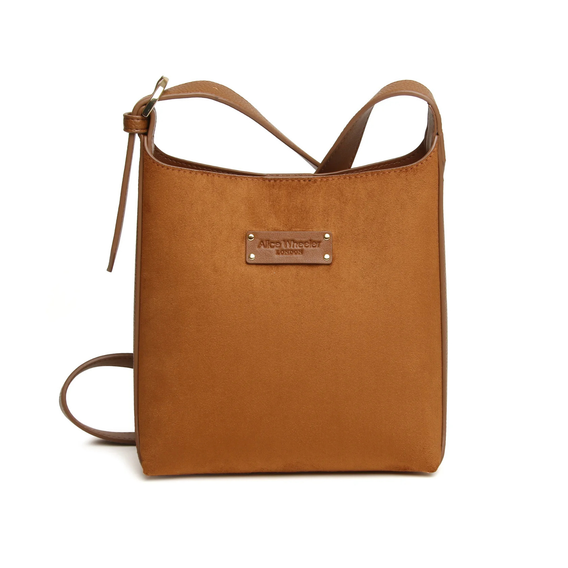 Alice Wheeler Kensington Suede Mini Hobo Bag