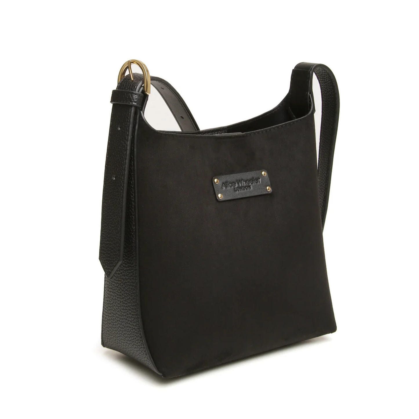 Alice Wheeler Kensington Suede Mini Hobo Bag