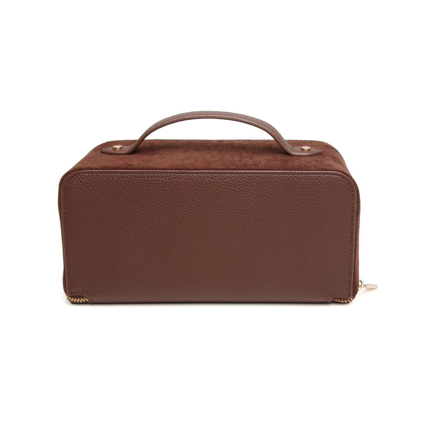 Alice Wheeler Kensington Suede Train Case