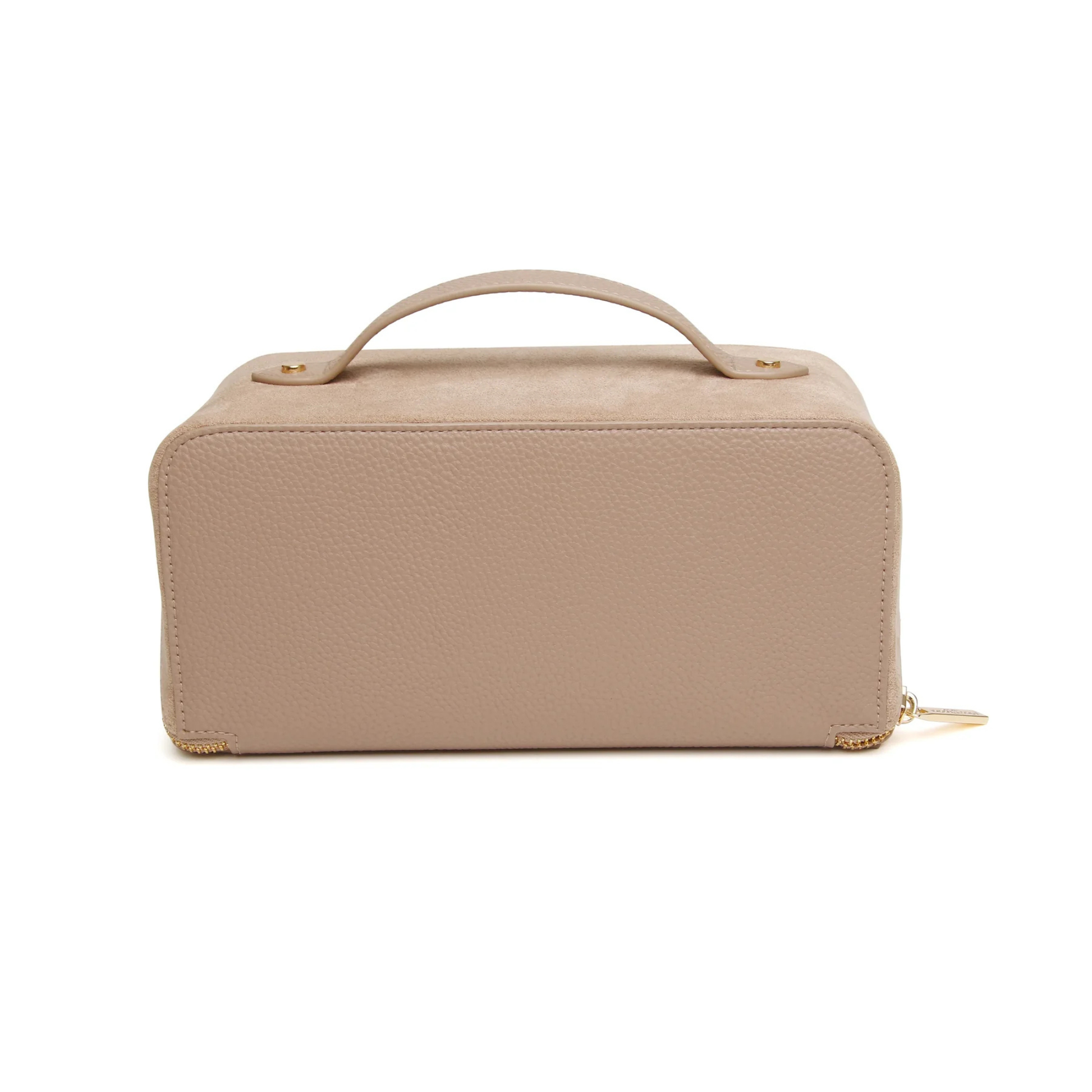 Alice Wheeler Kensington Suede Train Case