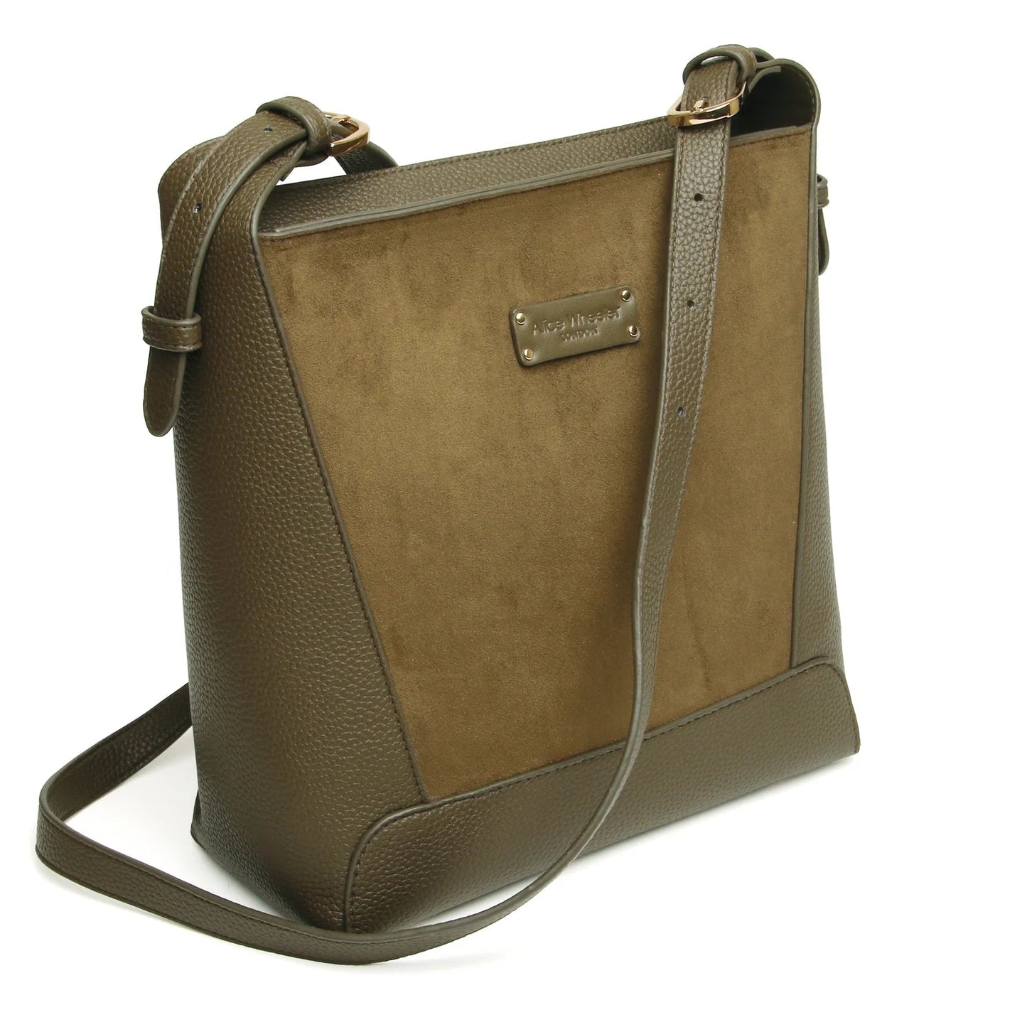 Alice Wheeler Kensington Suedette Cross Body Bag