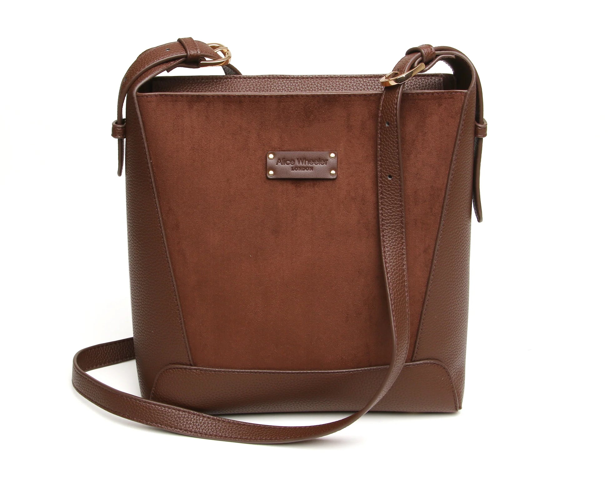 Alice Wheeler Kensington Suedette Cross Body Bag