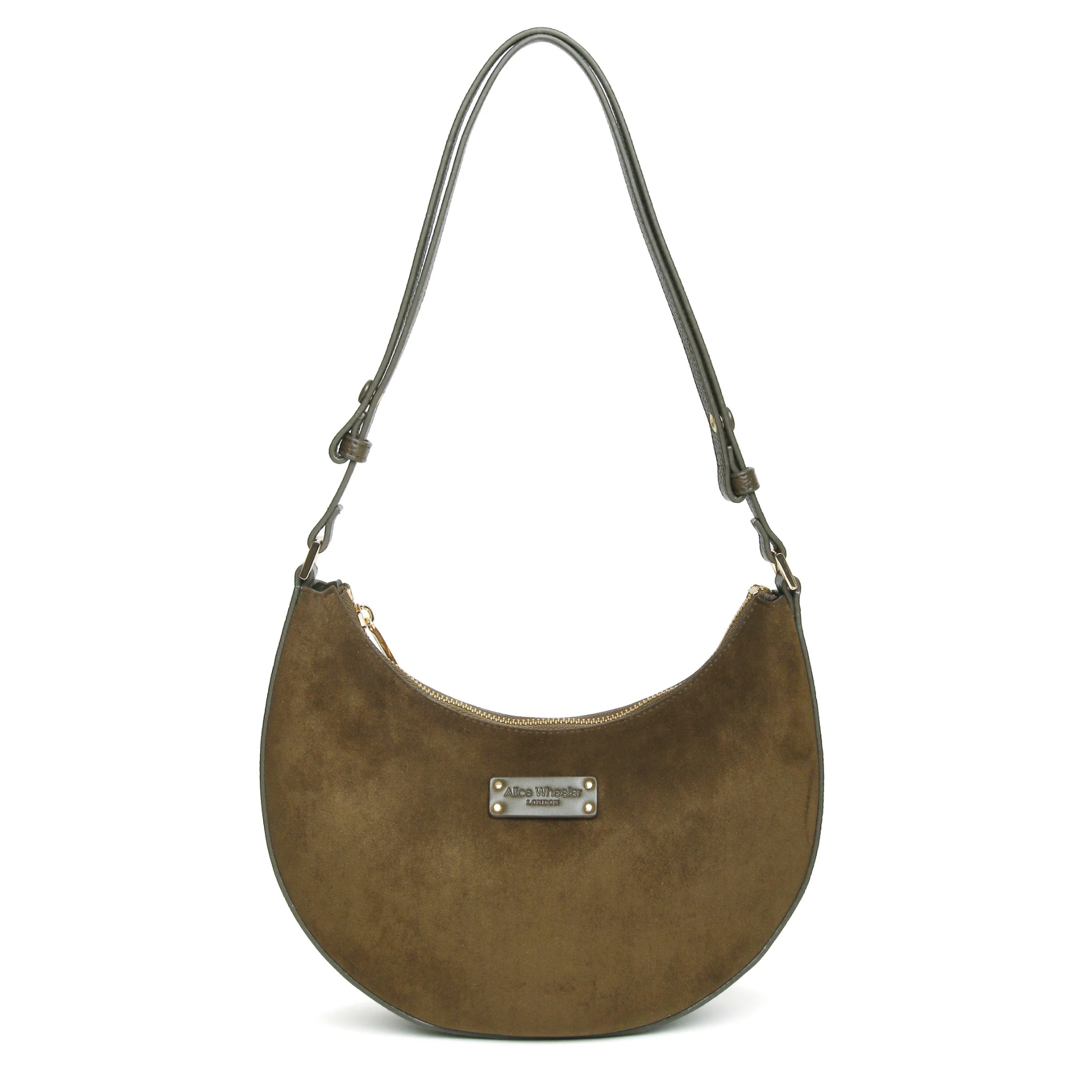 Alice Wheeler Kensington Suedette Shoulder & Cross Body Bag