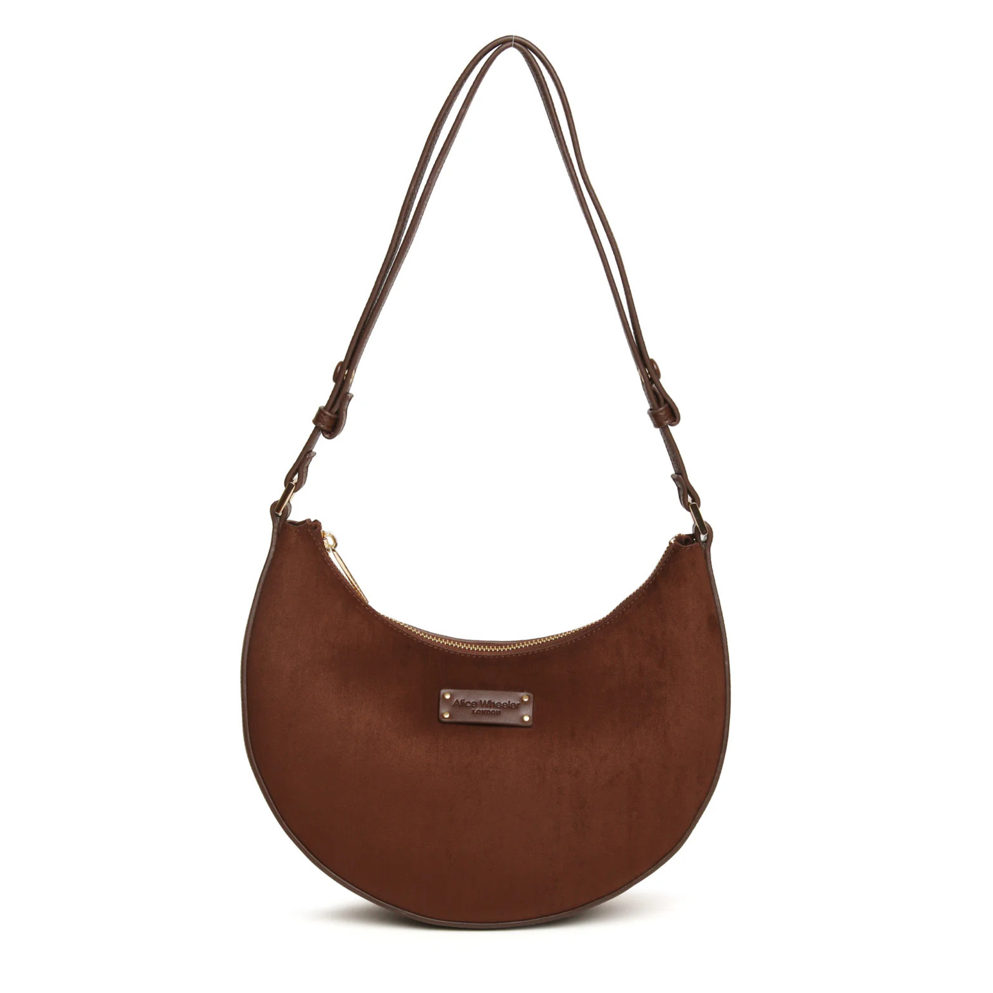 Alice Wheeler Kensington Suedette Shoulder & Cross Body Bag