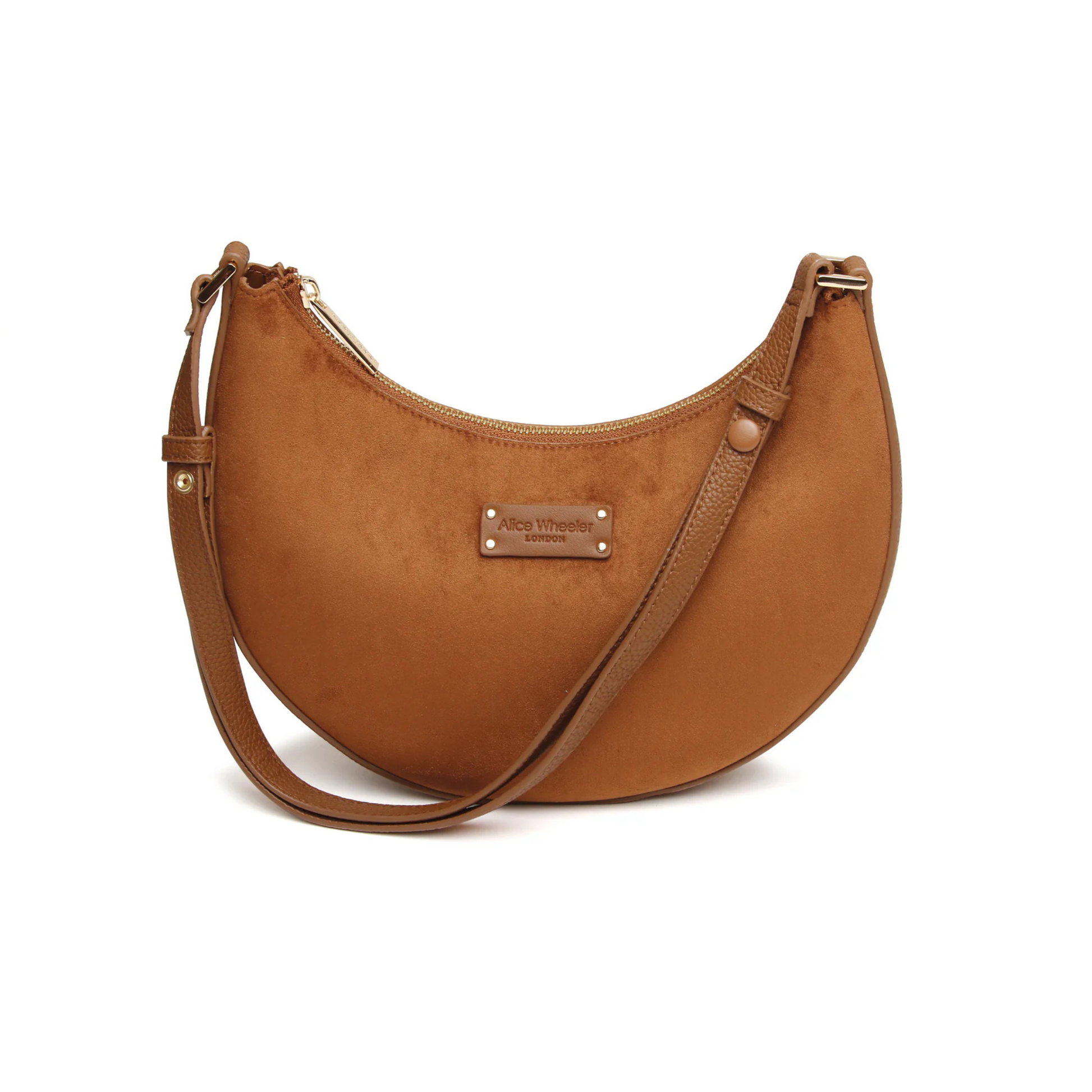 Alice Wheeler Kensington Suedette Shoulder & Cross Body Bag