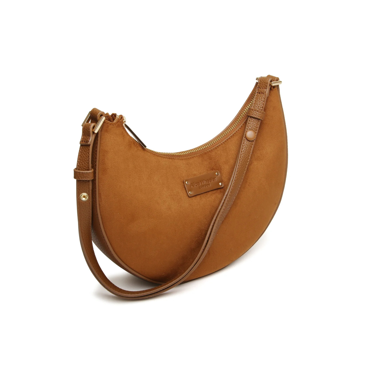 Alice Wheeler Kensington Suedette Shoulder & Cross Body Bag