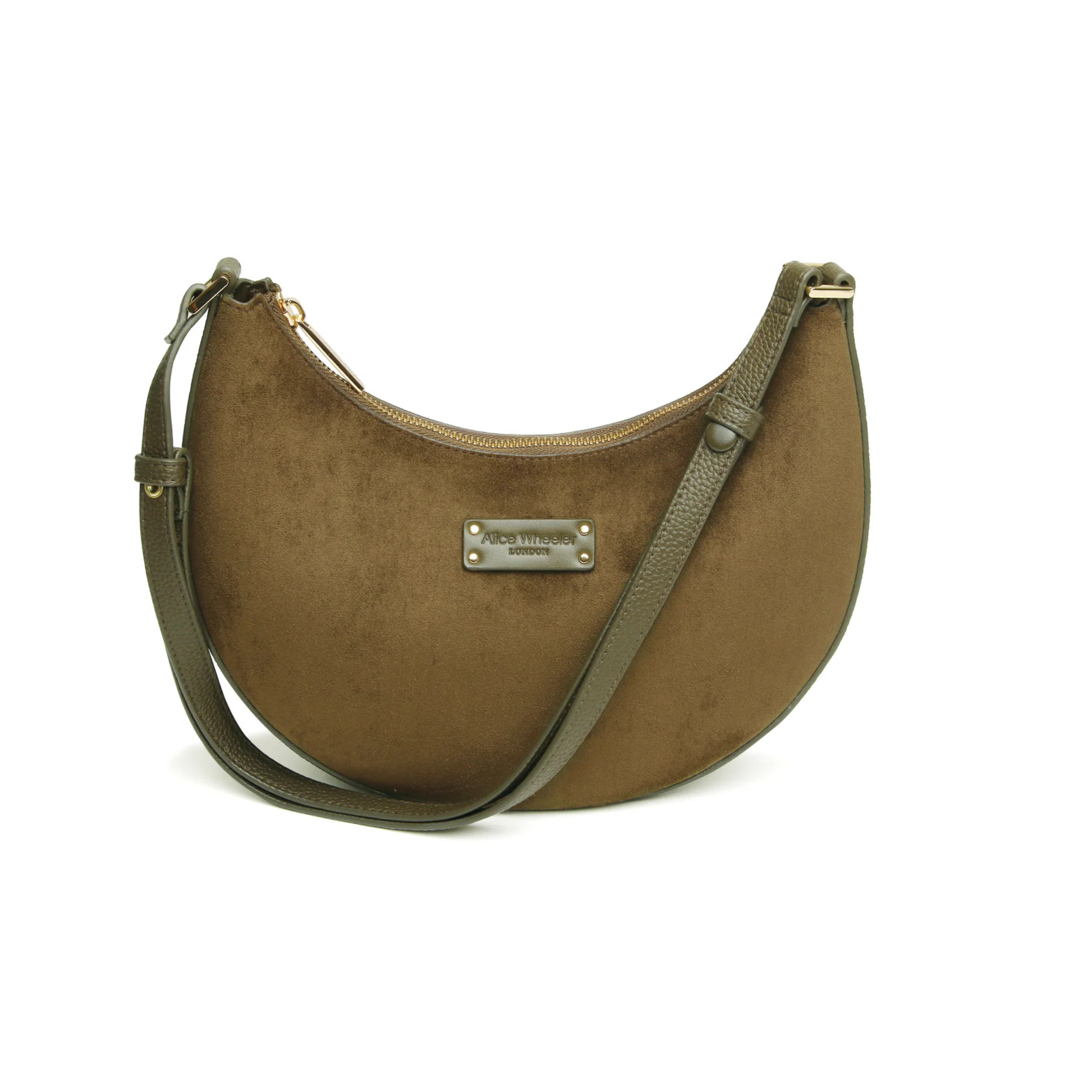 Alice Wheeler Kensington Suedette Shoulder & Cross Body Bag