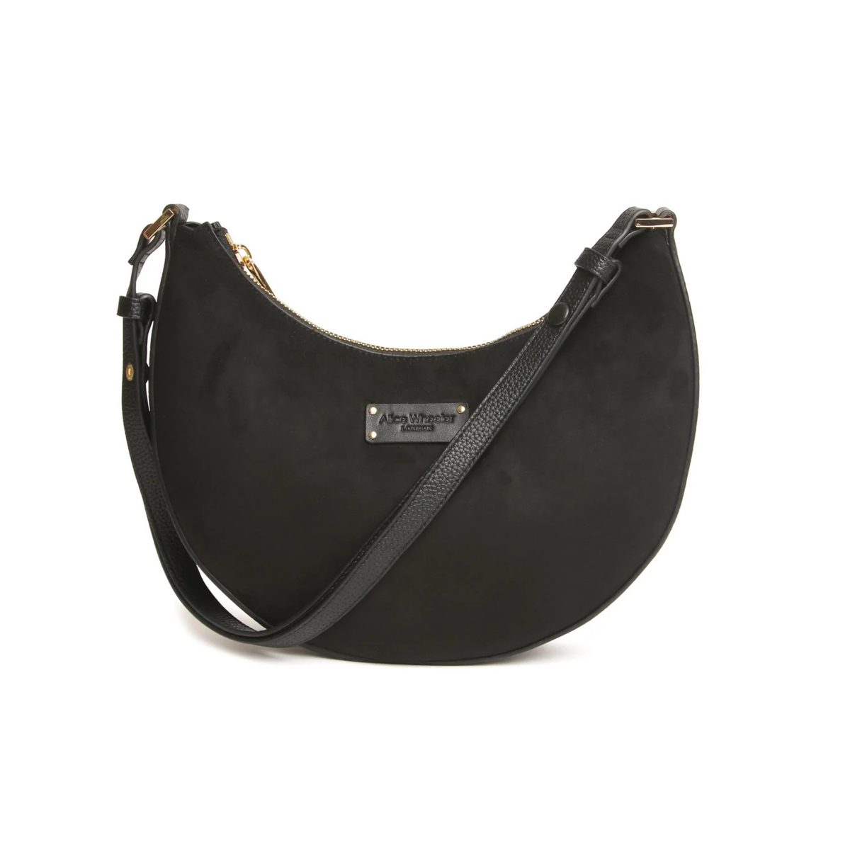 Alice Wheeler Kensington Suedette Shoulder & Cross Body Bag