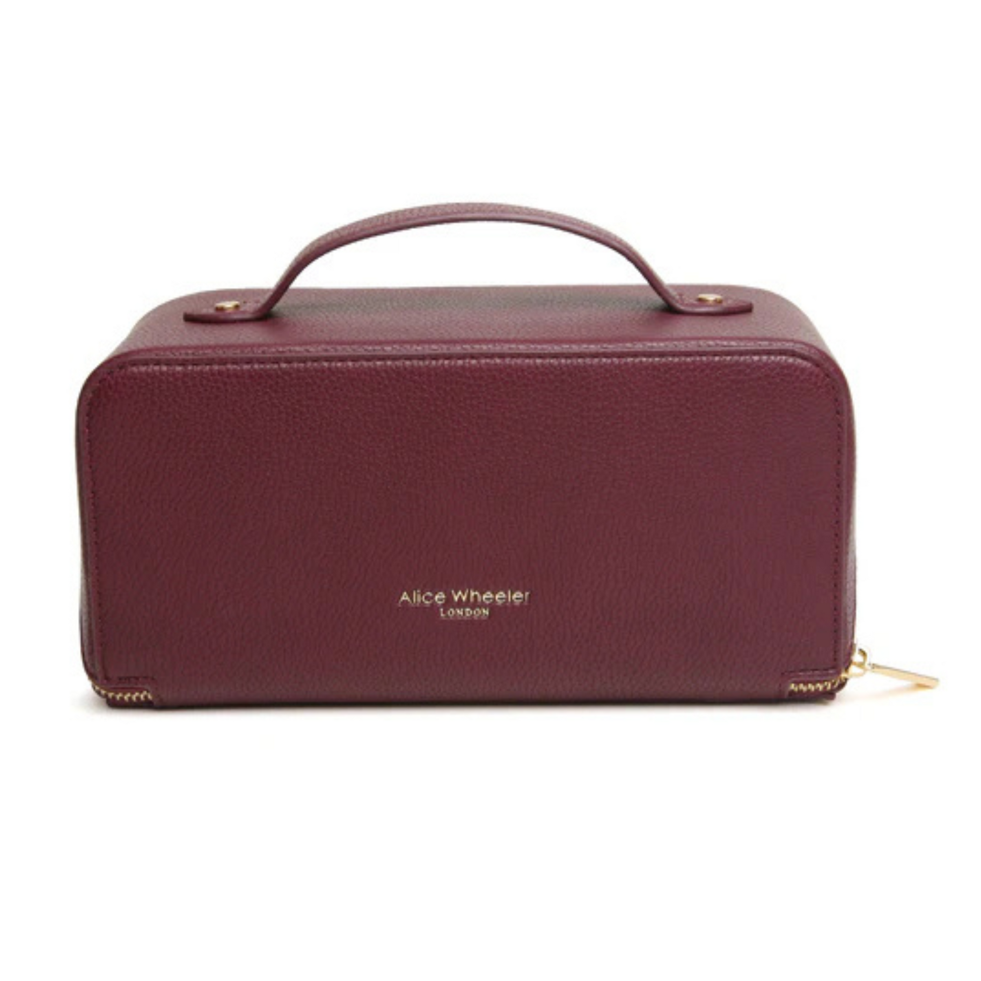 Alice Wheeler Large Berry Train Case