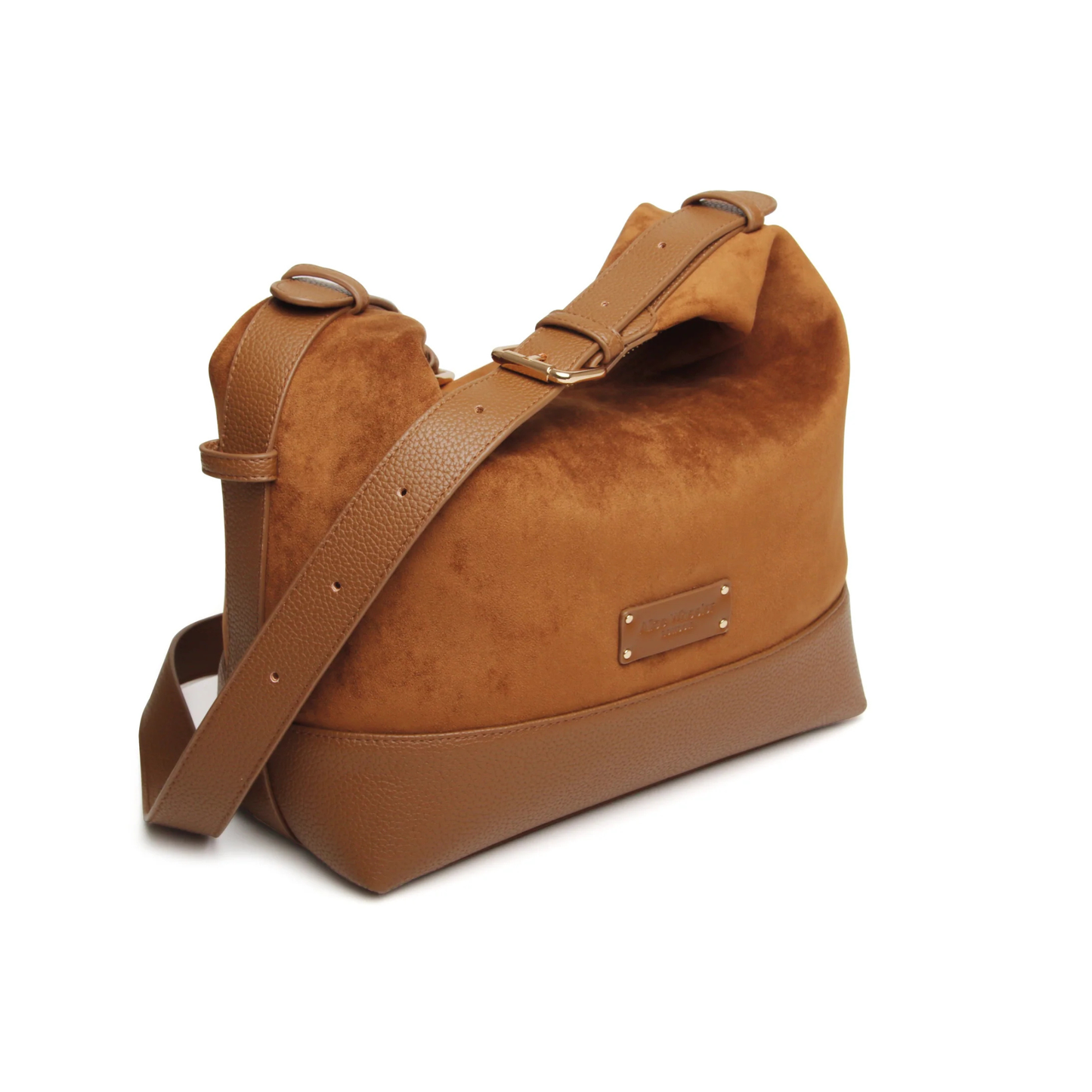 Alice Wheeler Large Kensington Suedette Cross Body Bag