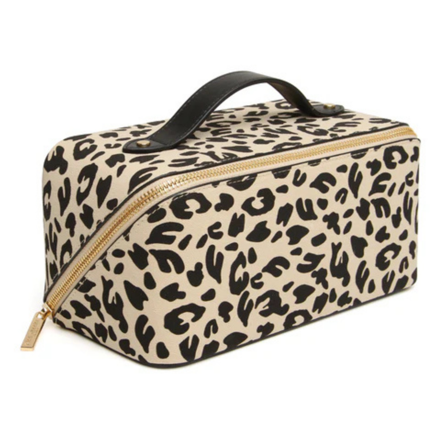 Alice Wheeler Large Leopard Train Case