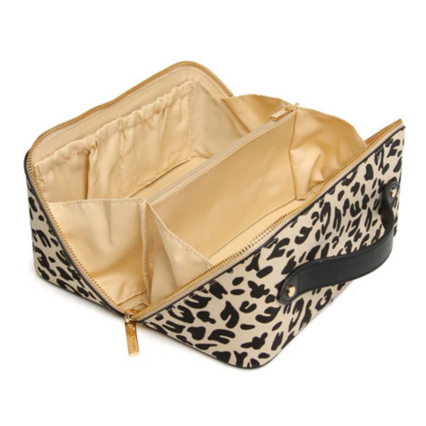 Alice Wheeler Large Leopard Train Case
