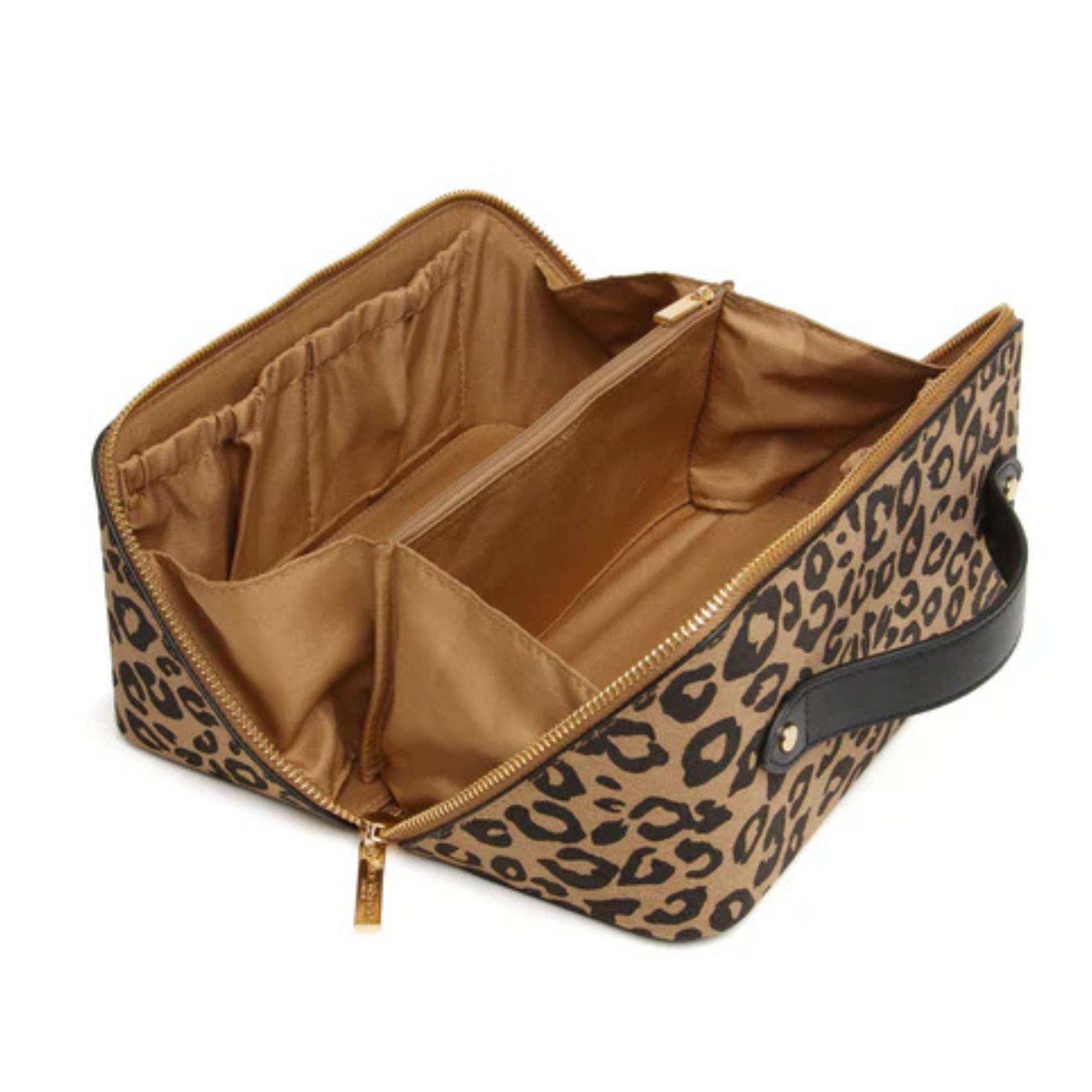 Alice Wheeler Large Leopard Train Case