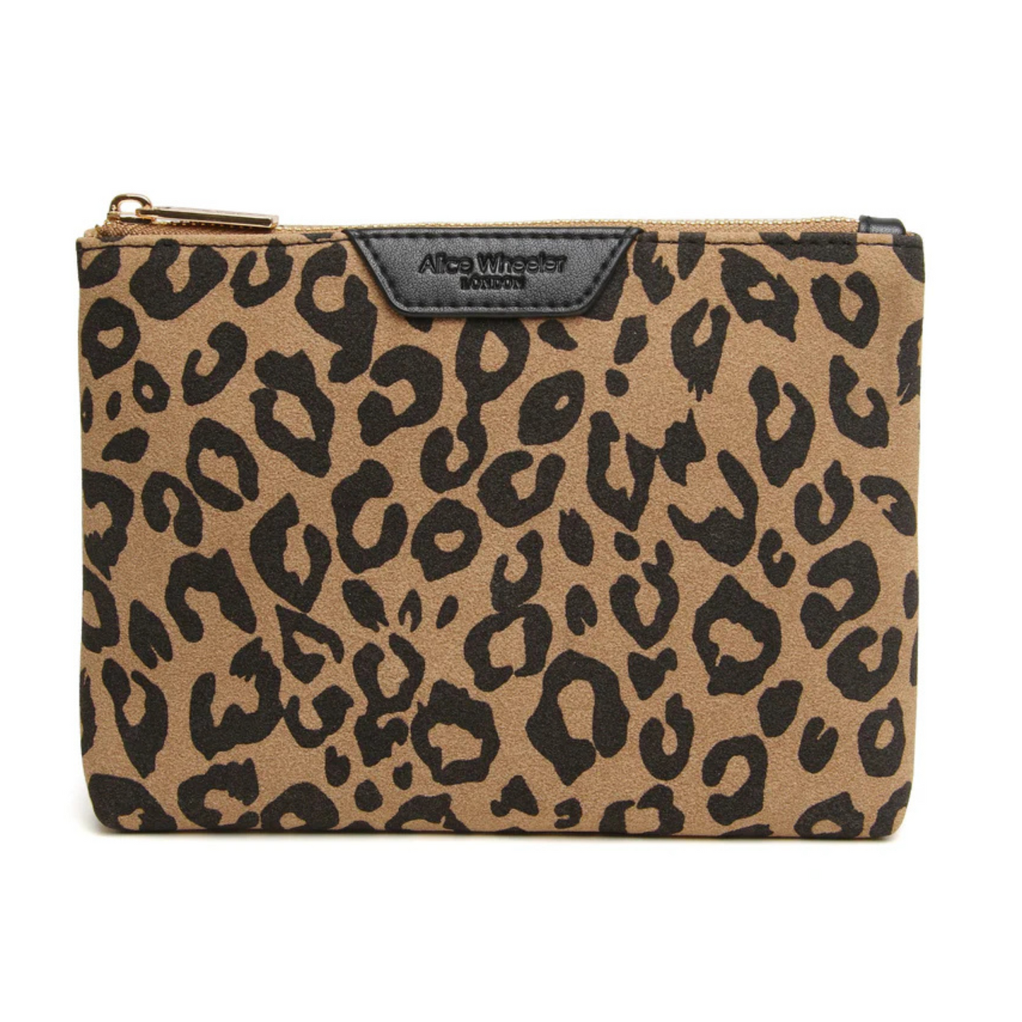 Alice Wheeler Leopard Pouch