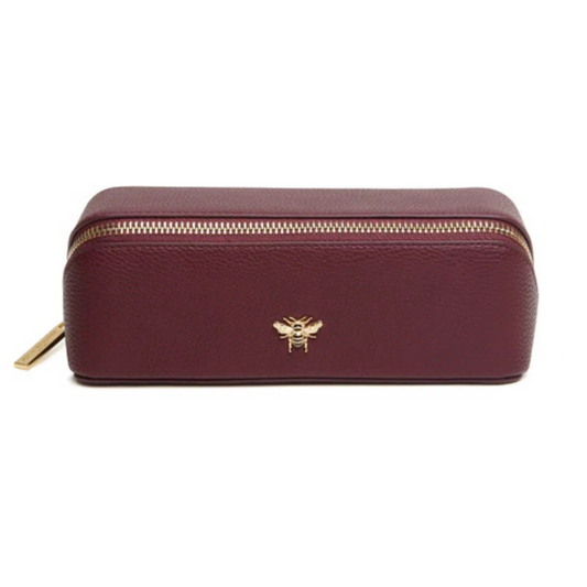 Alice Wheeler Small Berry Train Case