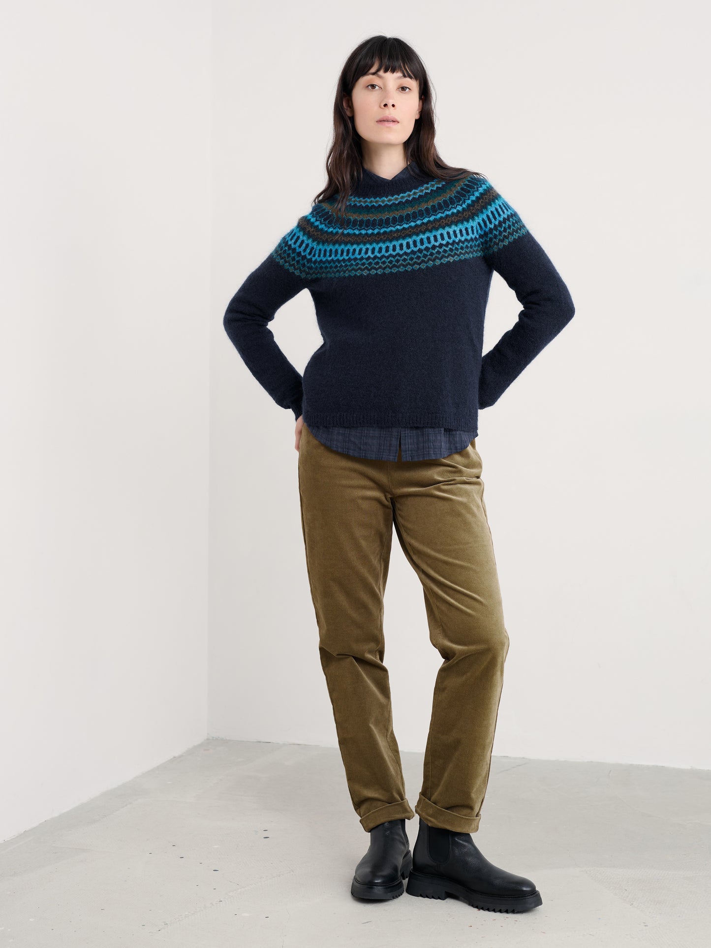 Seasalt Annik Fair Isle Jumper