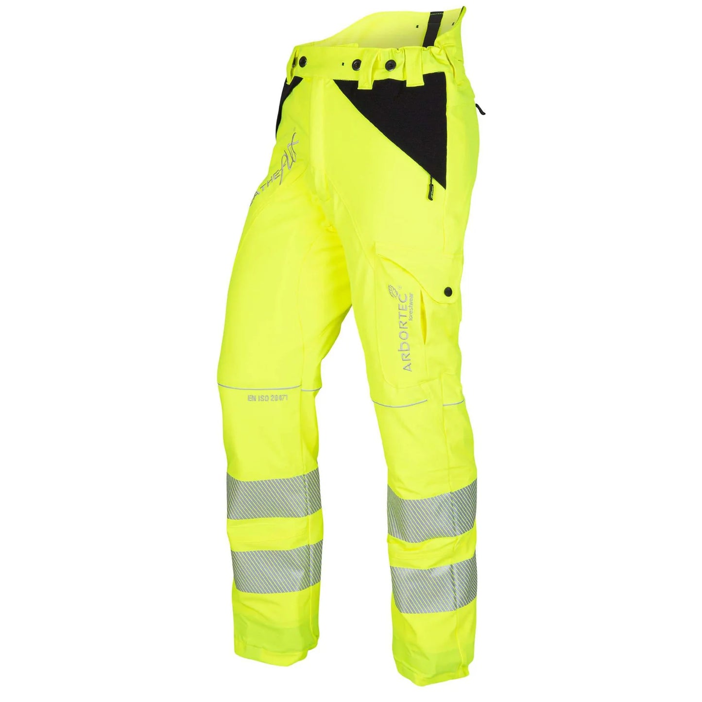 Arbortec Breatheflex Pro ATHV4050 Hi-Vis Chainsaw Trousers Type C Class 1