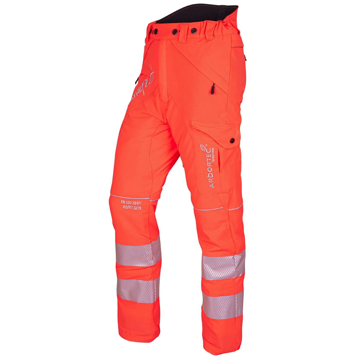 Arbortec Breatheflex Pro ATHV4050 Hi-Vis Chainsaw Trousers Type C Class 1
