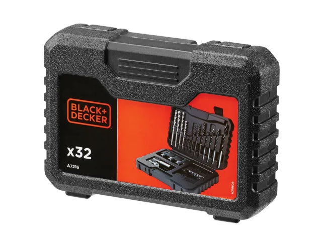 Black & Decker DIY Drill & Driver Set 32 Piece