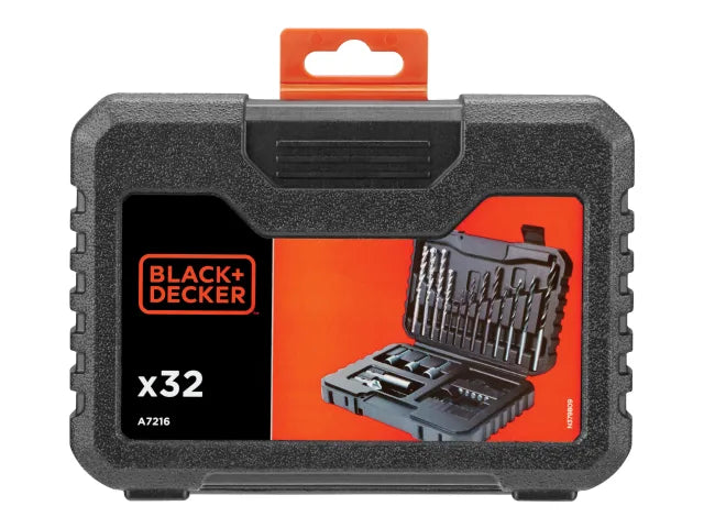 Black & Decker DIY Drill & Driver Set 32 Piece