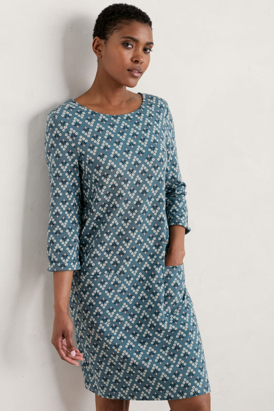 Seasalt Print Makers Jersey Dress