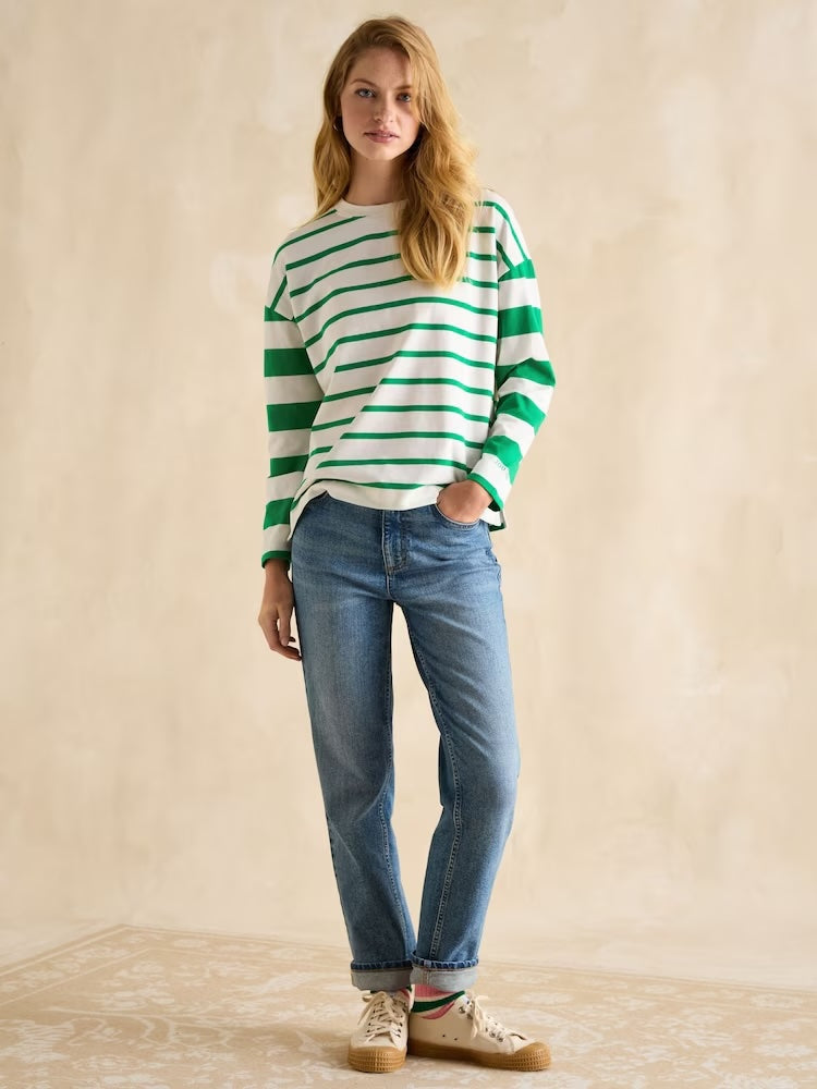 Joules Ellie Long Sleeve Jersey Top