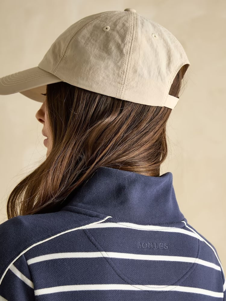 Joules Southwold Button Down Striped Sweatshirt