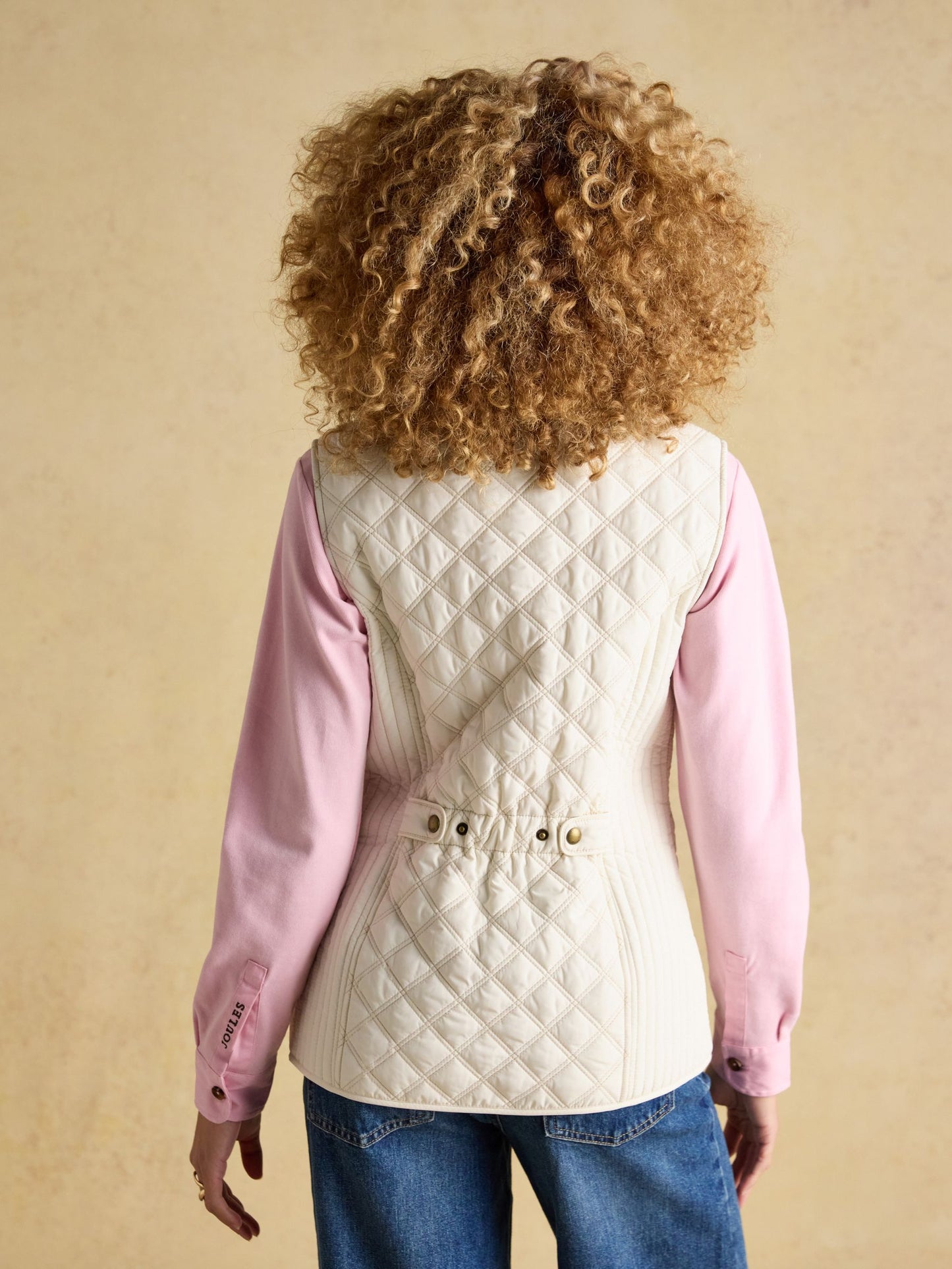 Joules Minx Showerproof Diamond Quilted Gilet