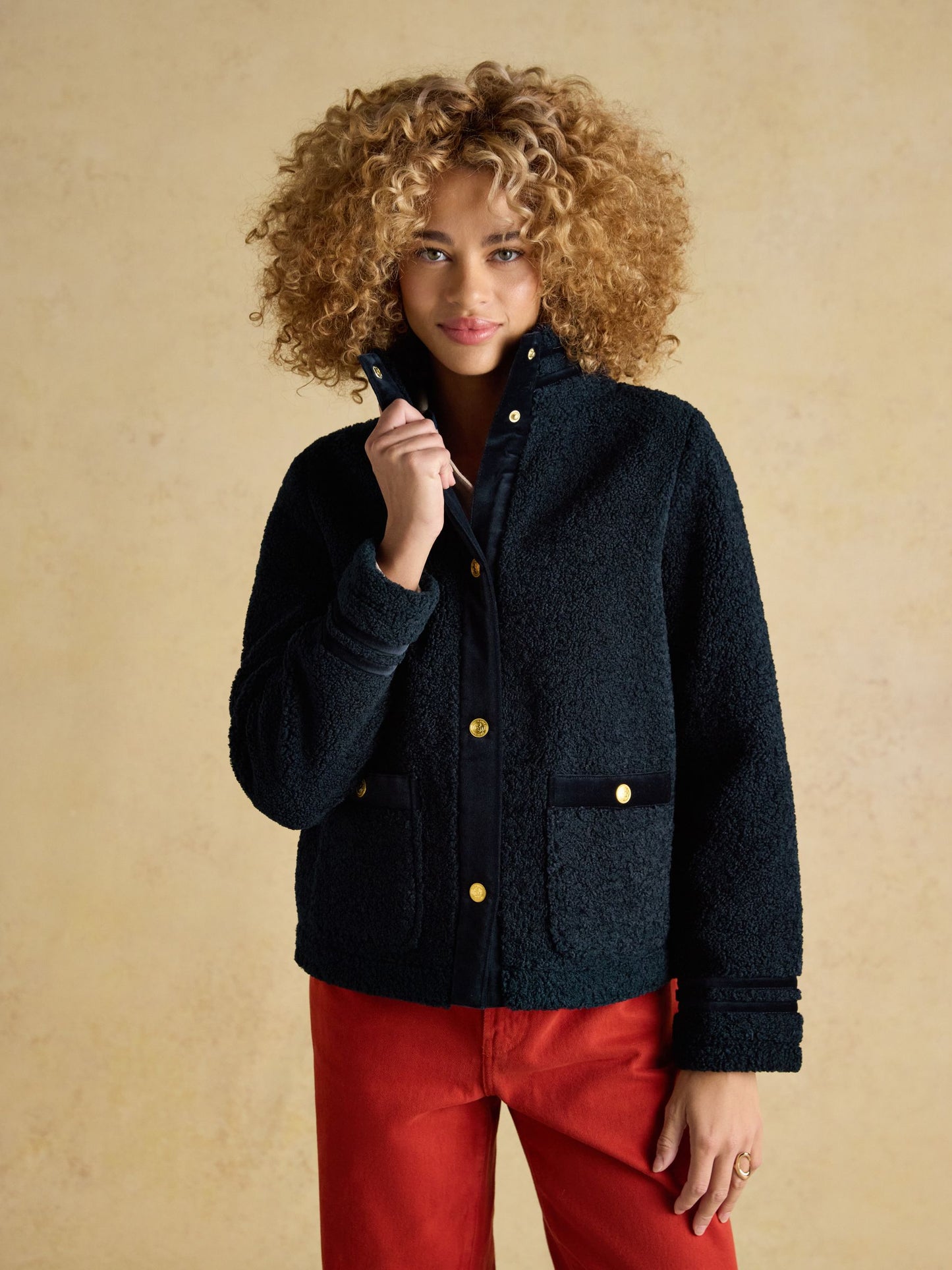Joules Fleur Fleece Jacket