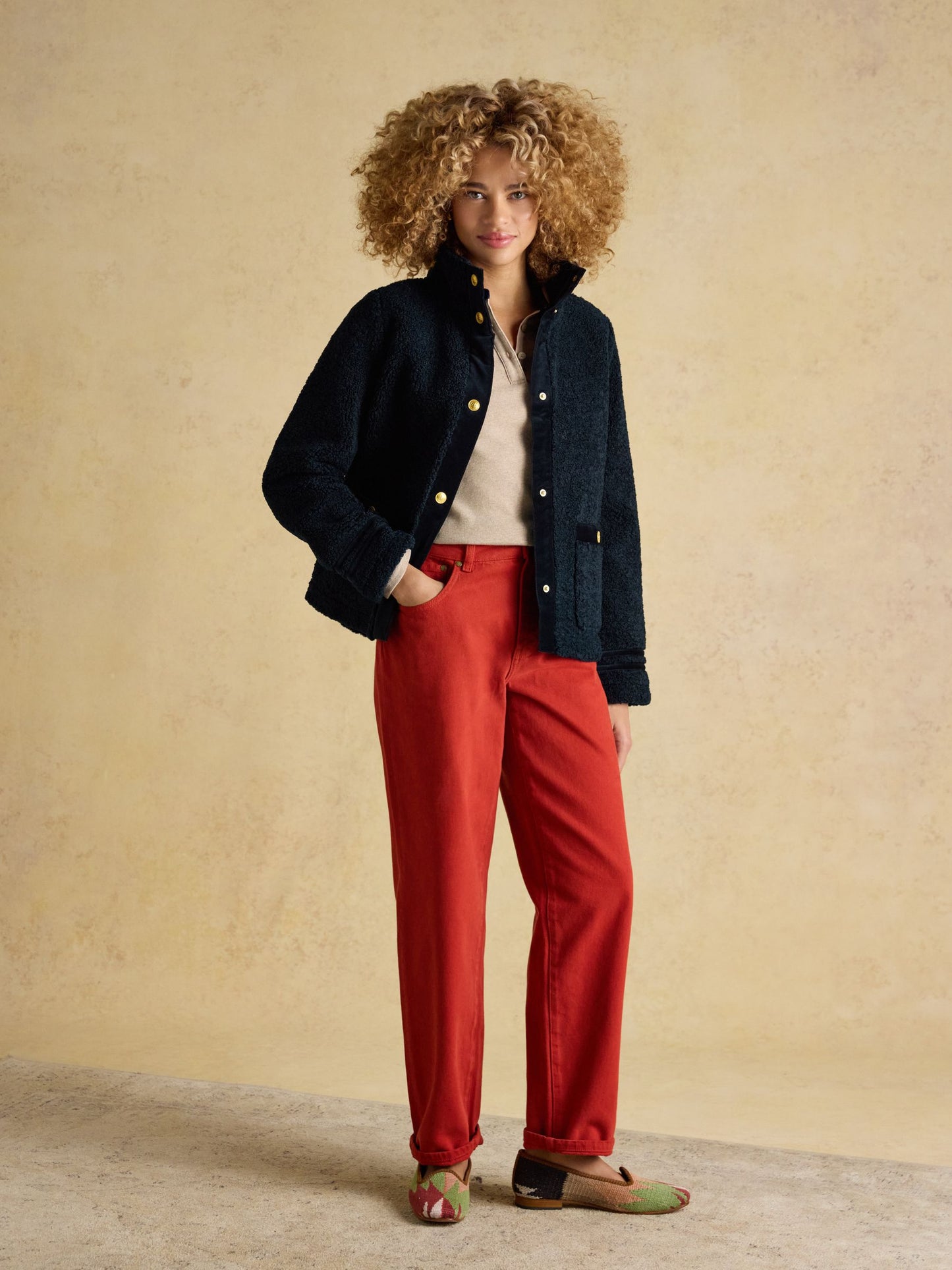 Joules Fleur Fleece Jacket