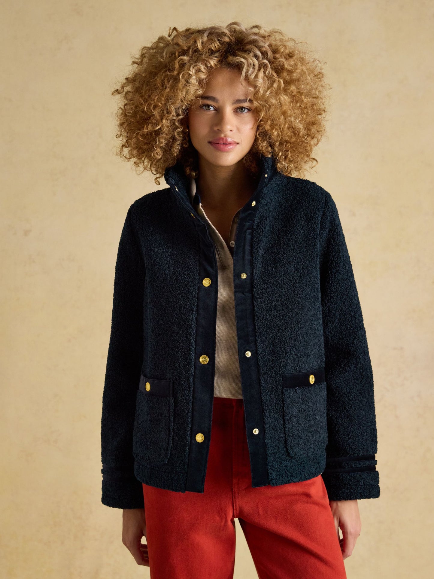 Joules Fleur Fleece Jacket