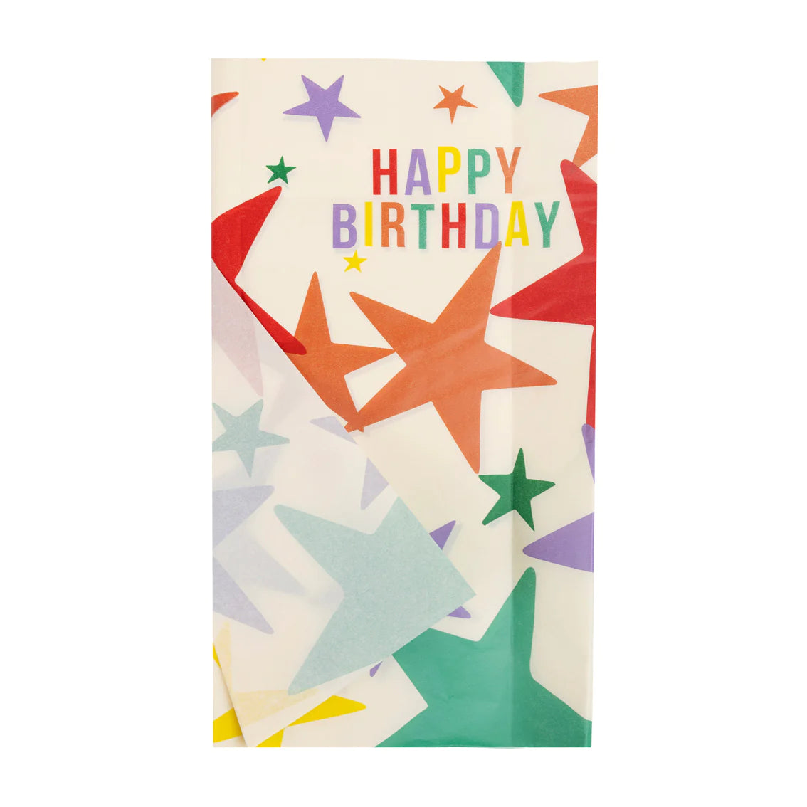 Talking Tables Happy Birthday Star Tissue Paper