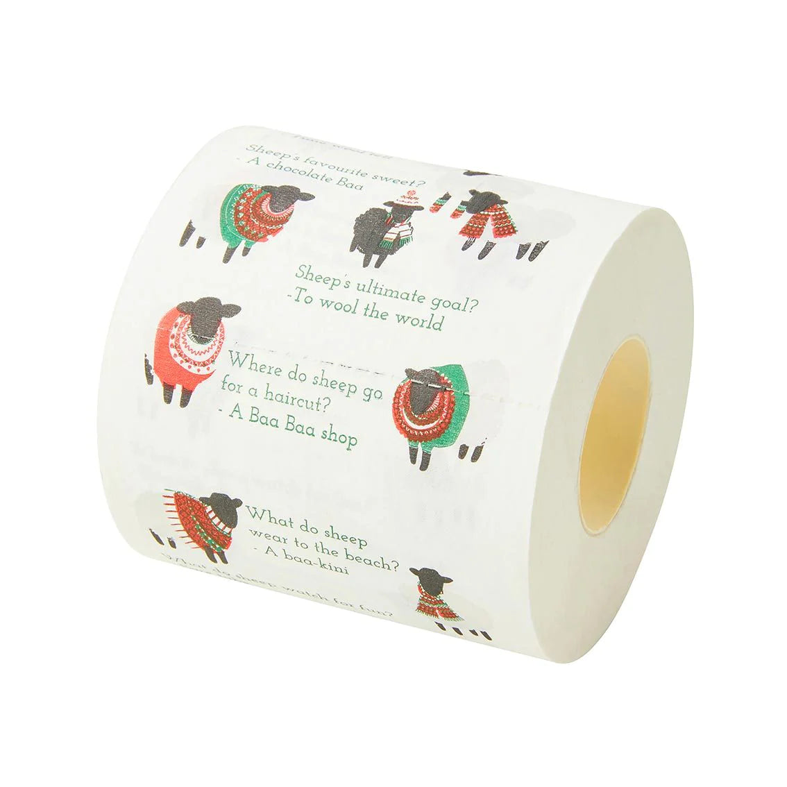 Talking Tables Christmas Sheep Toilet Roll