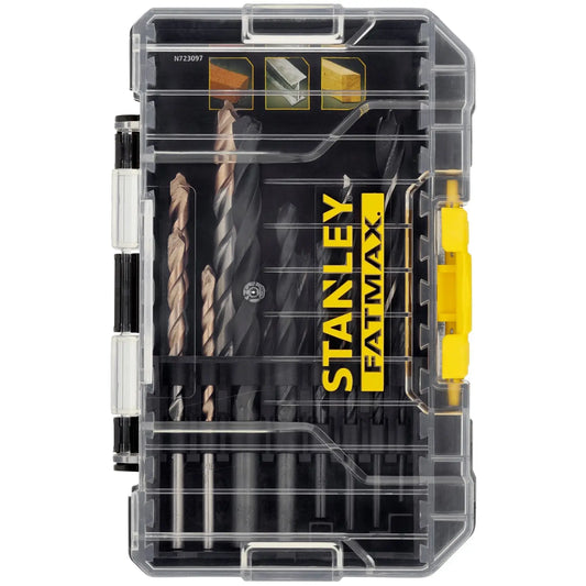 Drill Bit Set Metal / Wood - Stanley 14PCE