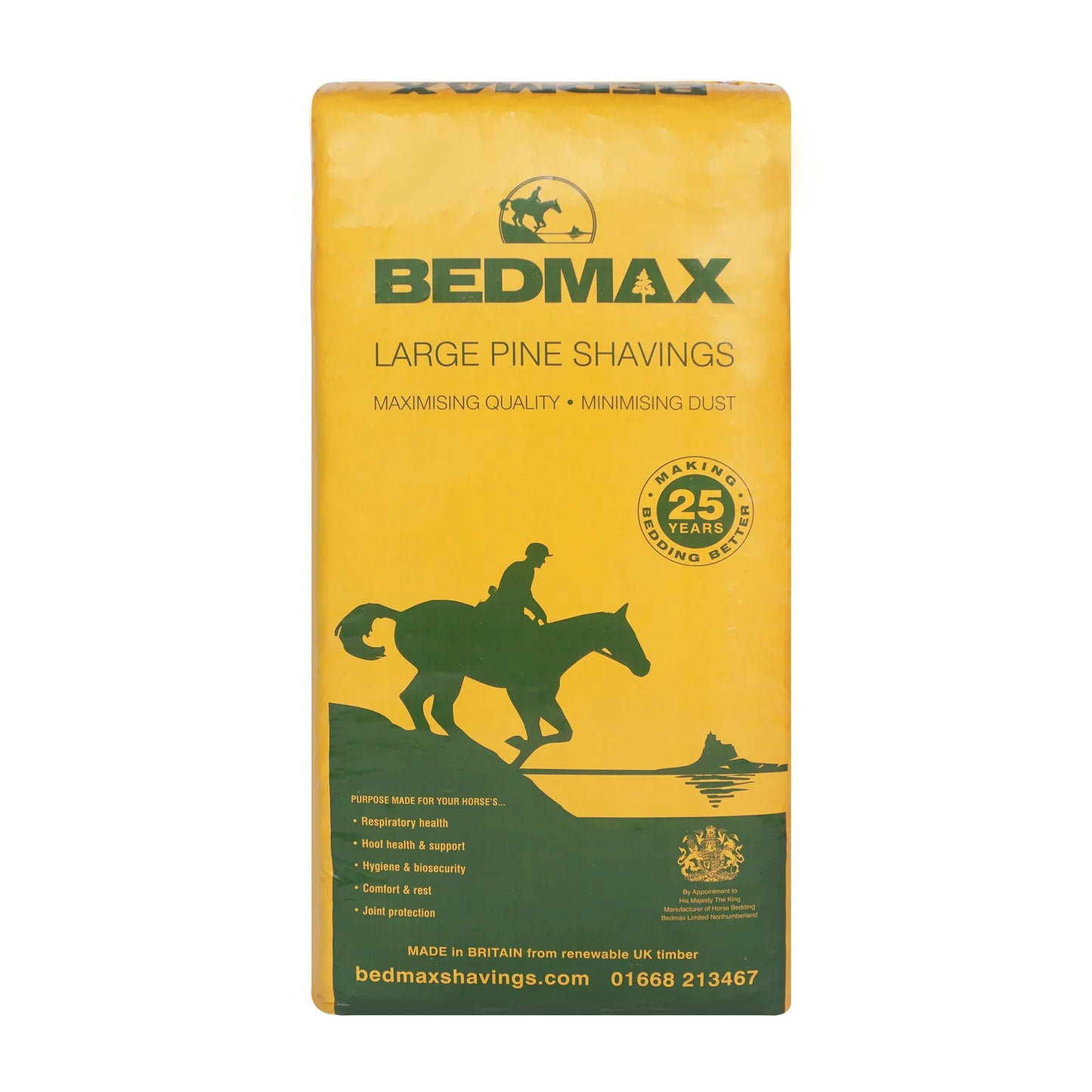 Bedmax Large Flake Pine Shavings Horse Bedding 18kg