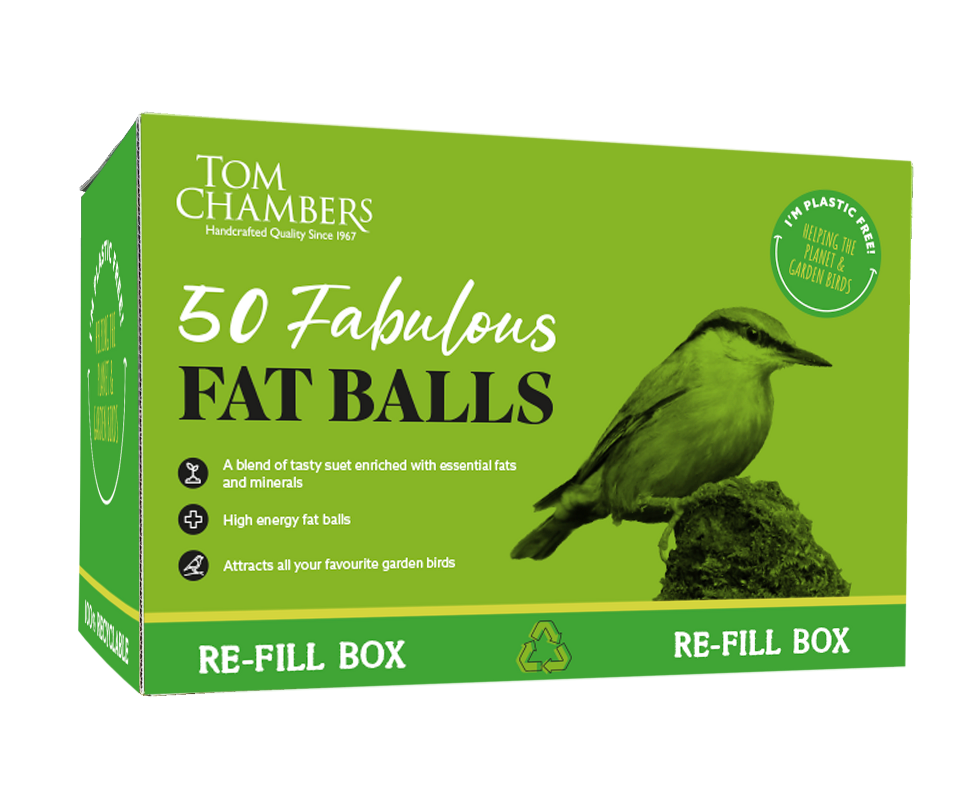 Tom Chambers Fabulous Fat Balls Box of 50