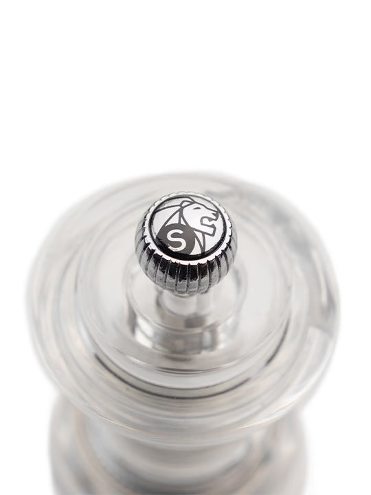 Peugeot Bistro Manual Acrylic Salt and Pepper Mill 10cm