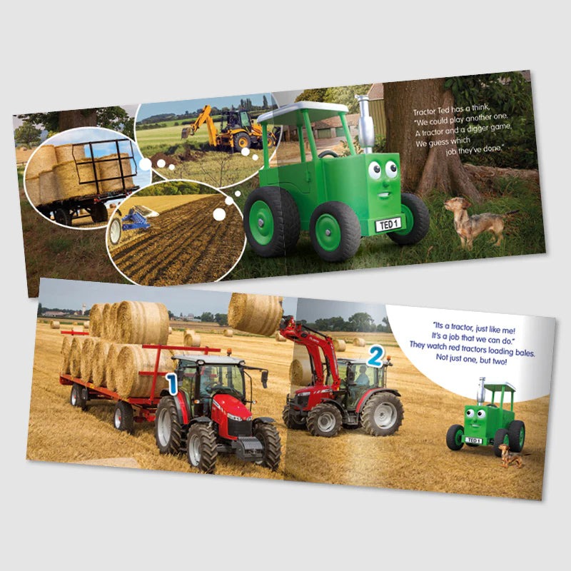 Tractor Ted Guess Tractor or Digger Book