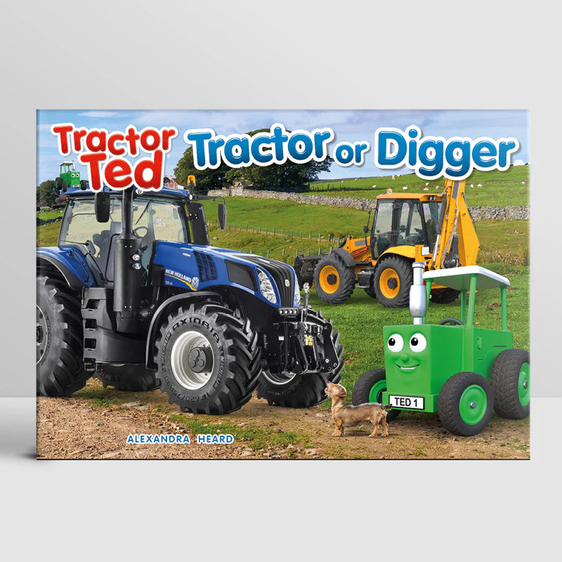 Tractor Ted Guess Tractor or Digger Book