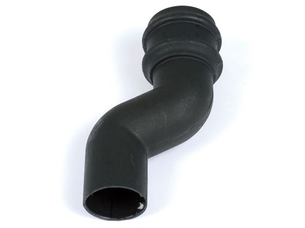 Brett Martin 68mm round cast iron style 75mm downpipe offset BR275CI